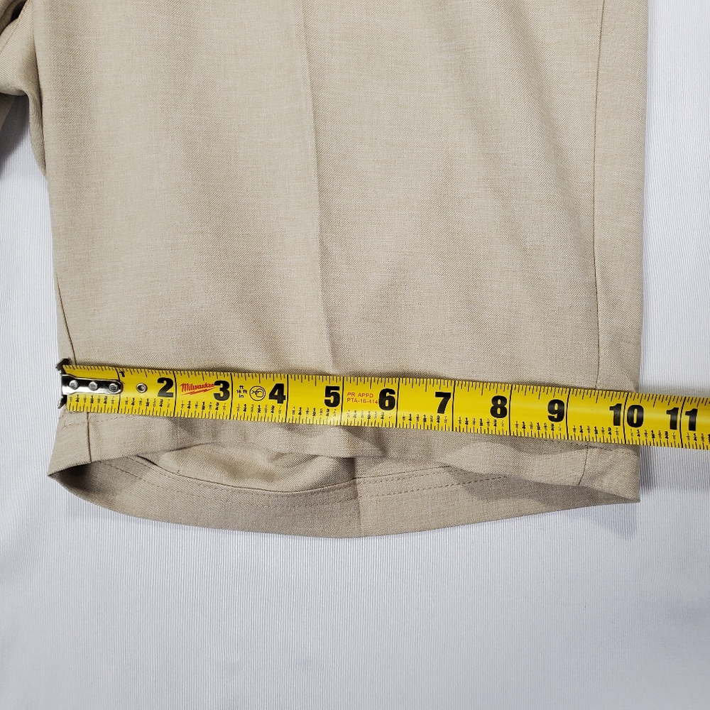 Pebble Beach Men's Outdoor Dry-Luxe Performance Golf Shorts Size 38 Tan / Beige - Picture 16 of 16